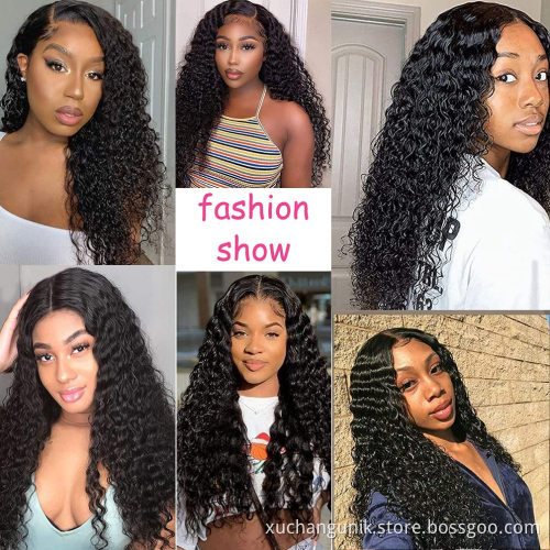 13x6 Hd Transparent Lace Front Human Hair Wigs For Black Women 360 Lace Frontal Wigs Glueless 100% Virgin Full Lace Wig Vendors